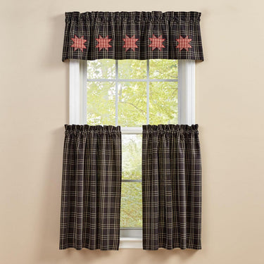 Farmhouse Star by Park Decorative Valance - 60x14 Park designs - The Fox Decor